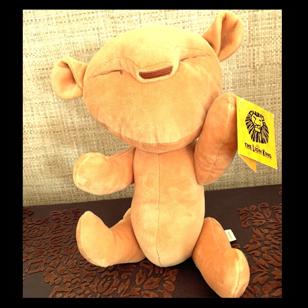 Stuffed Simba from “The Lion King” on Broadway